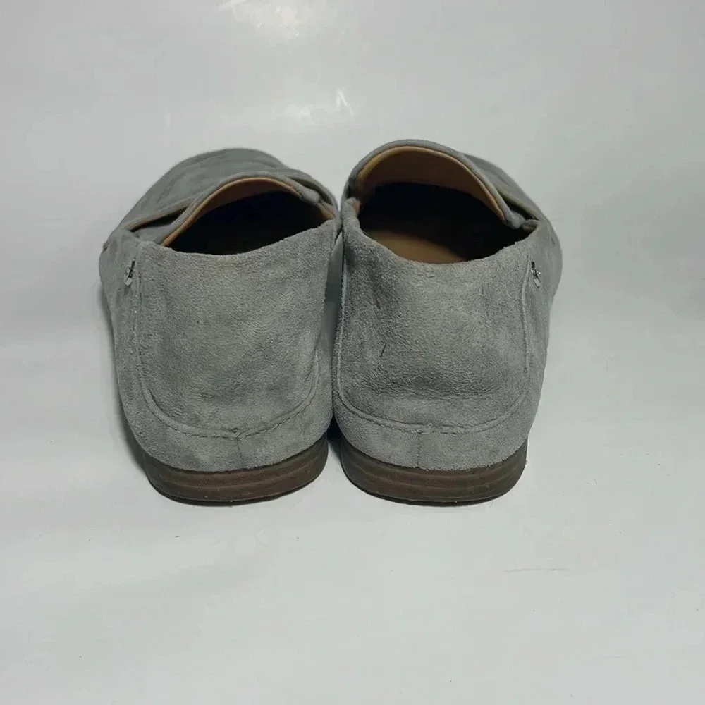 Ugg gray suede leather oxford loafers size 7‎